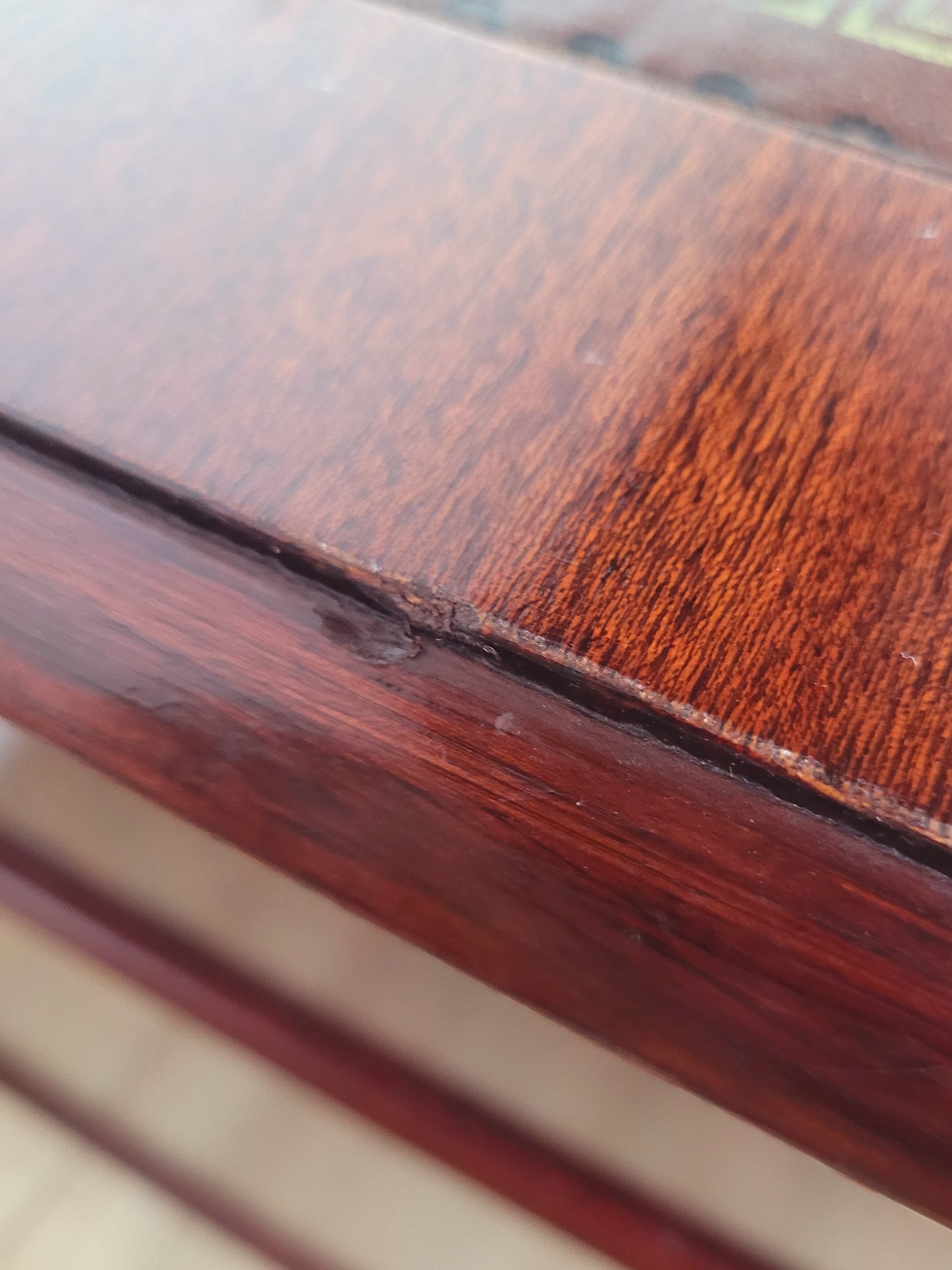 Vintage Pedestal Writing Desk Leather Top Mid 20thC Mahogany Delivery Available