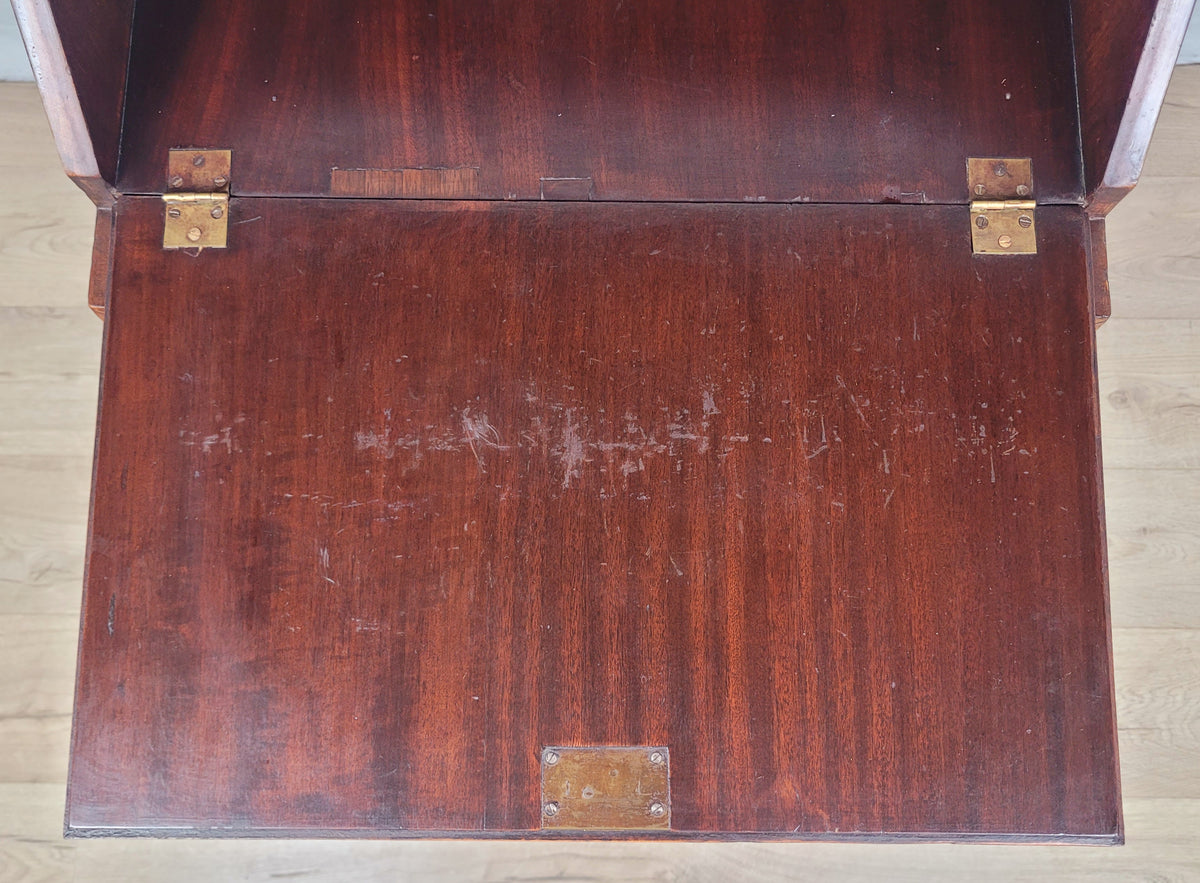 Walnut Writing Desk Bureau Ladies Lock & Key Queen Anne 1920s Delivery Available