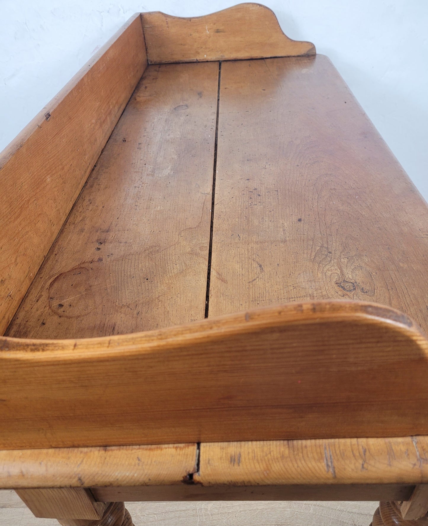 Victorian Kitchen Table Pine Farmhouse Rustic Country 19thC Delivery Available
