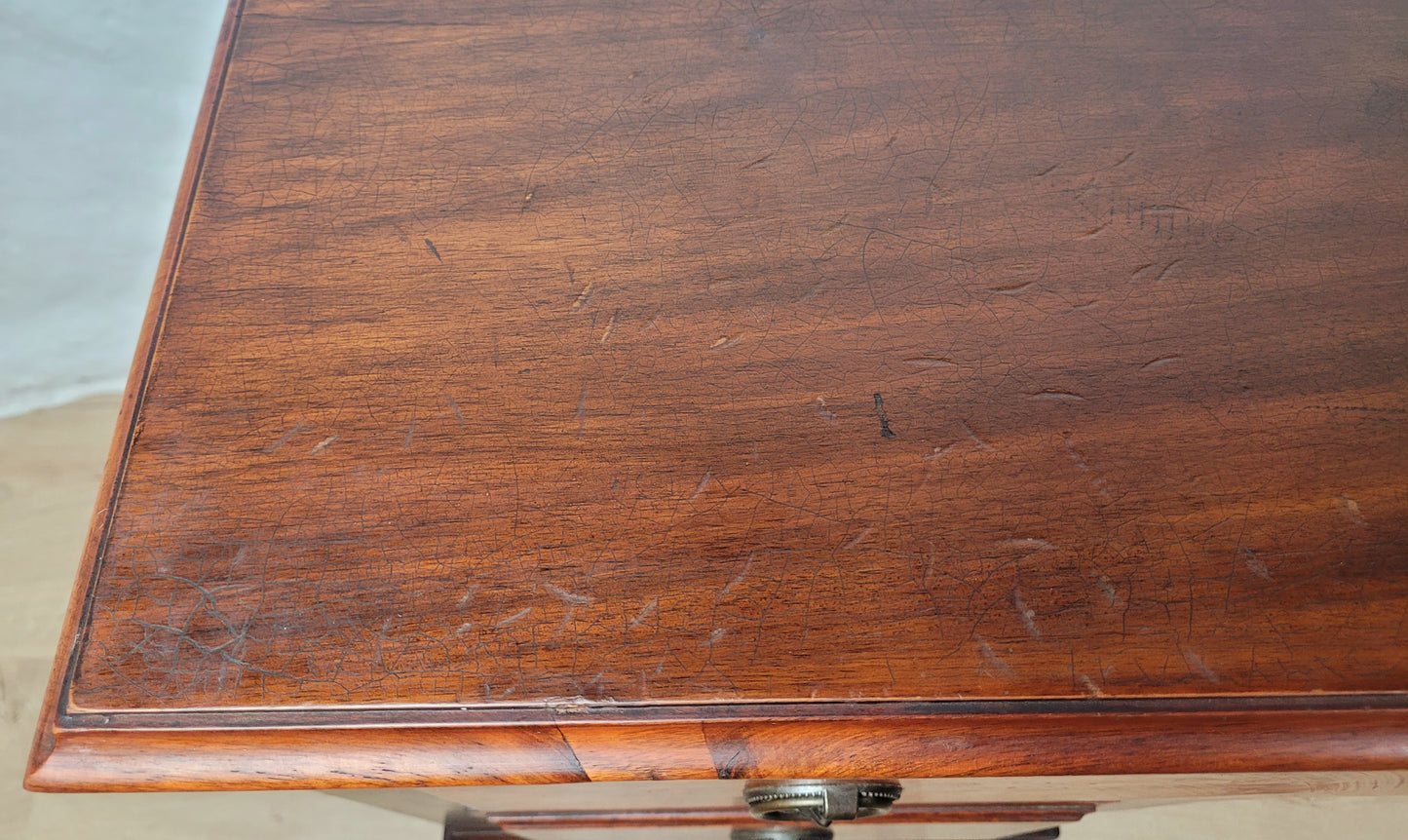 Victorian Walnut Writing Desk Sideboard Antique English Delivery Available