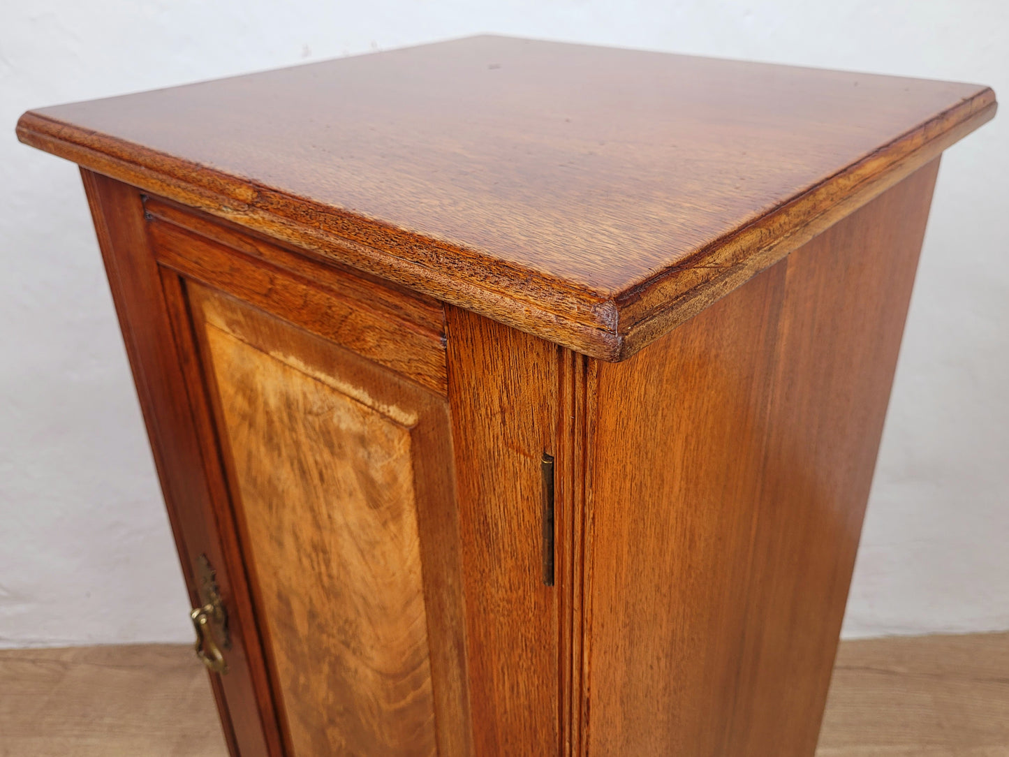 Walnut Bedside Cabinet Vintage Mid 20th Century Postage Available