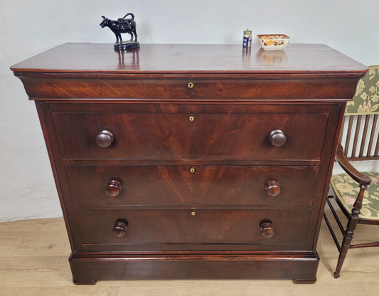 Victorian Chest of Drawers 4 Drawers 1890 Mahogany English Delivery Available