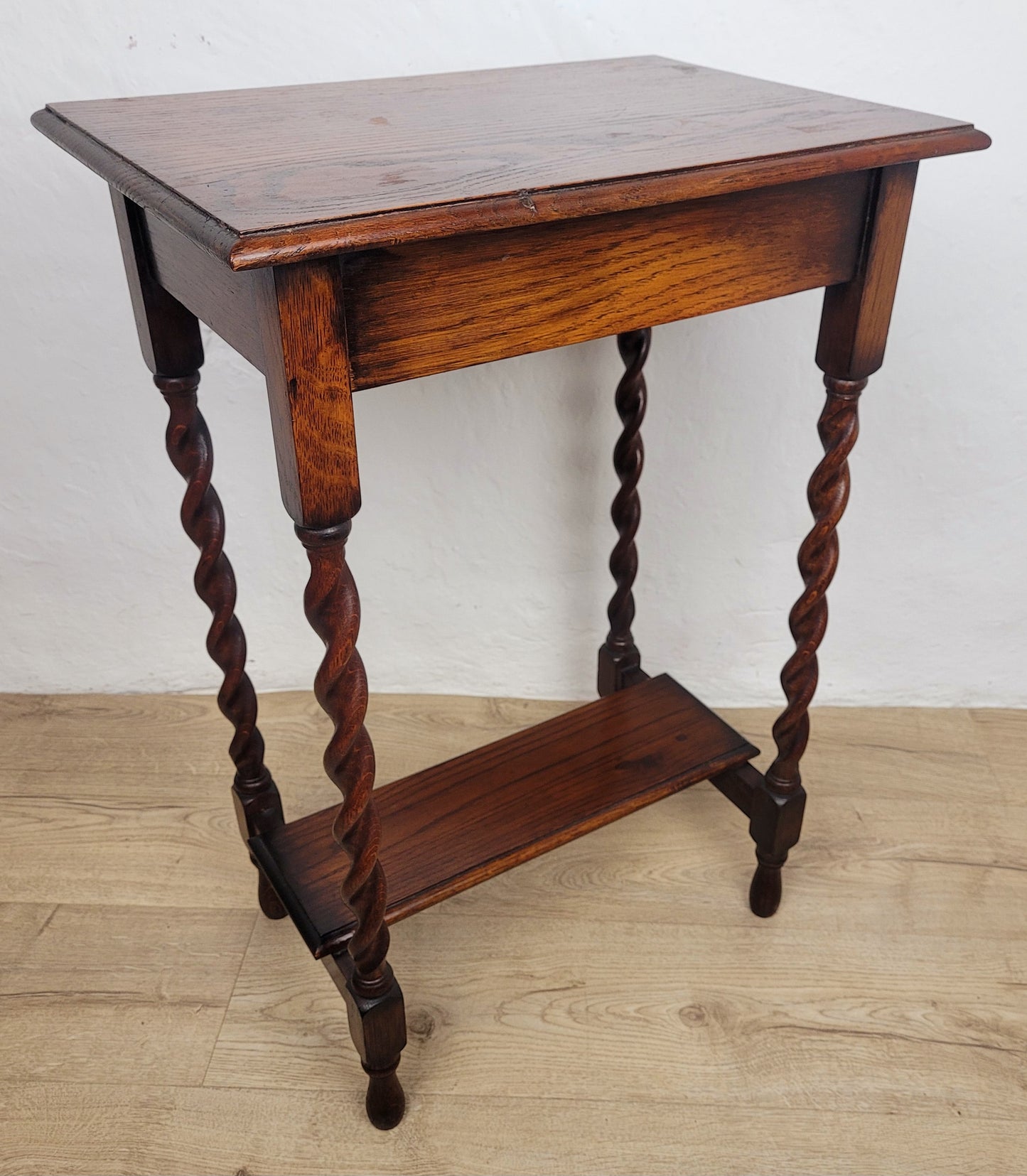 Victorian Occasional Table Barley Twist Country English 19thC Postage Available