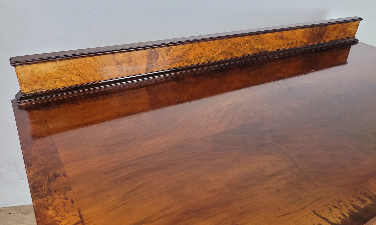 Ladies Writing Desk Vintage Mahogany Cabriole Shell Knee 1950 Delivery Available