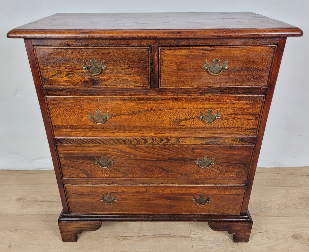 Vintage Chest Of Drawers Bedroom Mahogany 20th Century English Postage Available