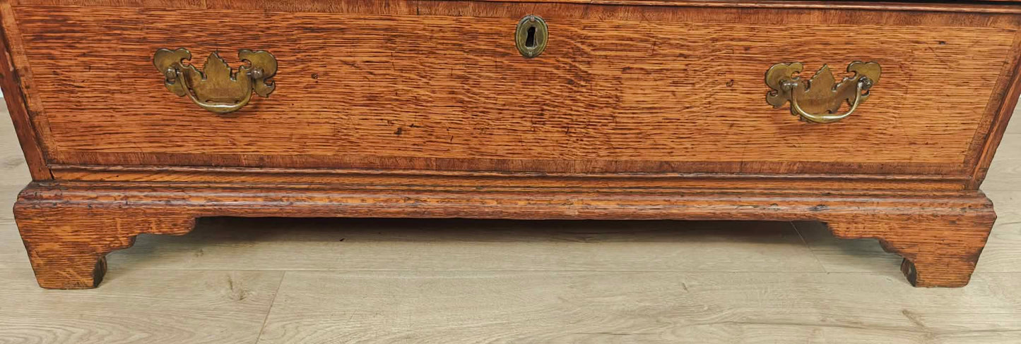 George III Writing Bureau Desk Oak 18thC Antique English Delivery Available