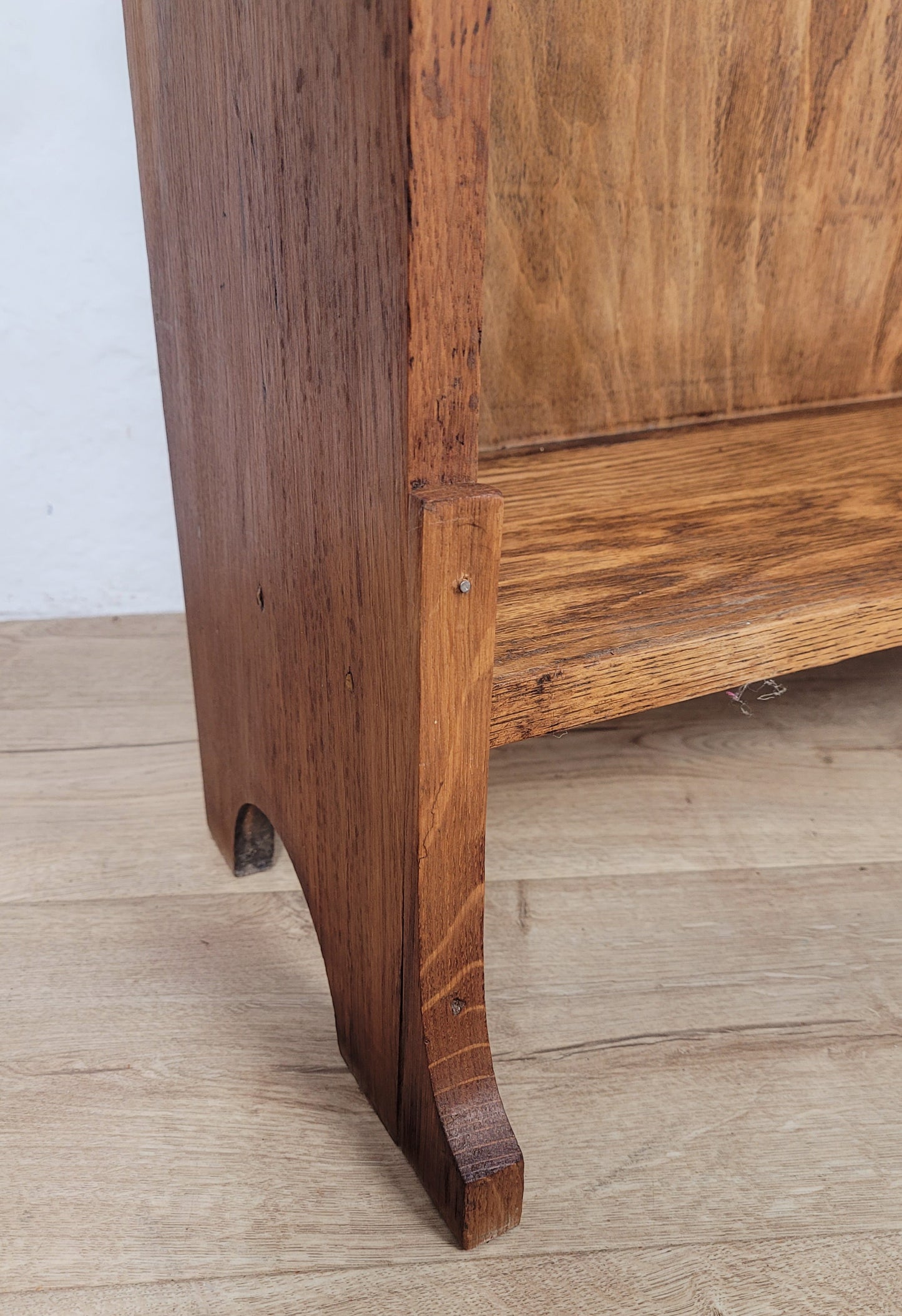 Student Writing Desk Arts & Crafts Oak Country Vintage 1950s Delivery Available