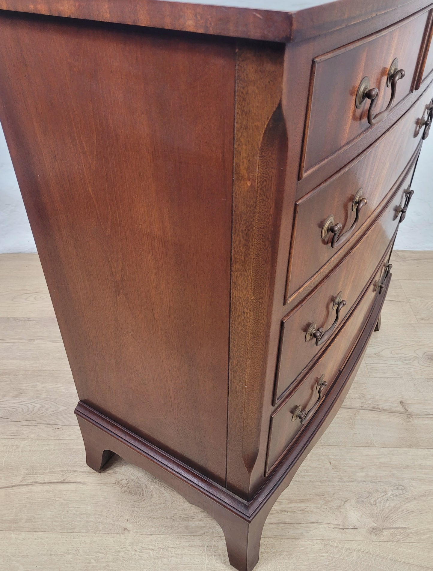 Chest Of Drawers Bevan Funnell Bedroom Vintage 1950s Mahogany Postage Available