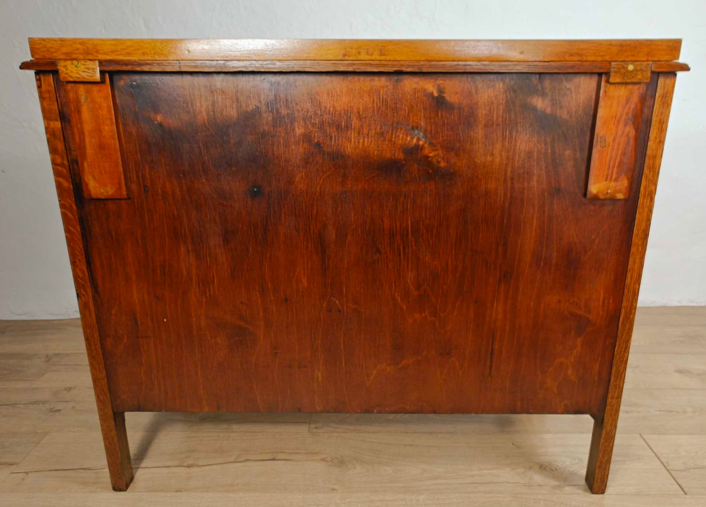 Vintage Chest Of Drawers Oak Carved Vintage 20th-Century Delivery Available