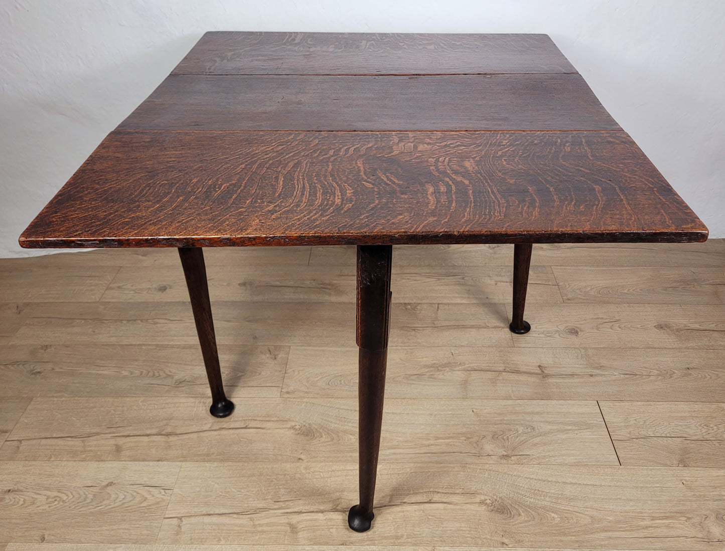 Georgian Dining Table Drop Leaf Gateleg Drawer Oak 1820's Delivery Available