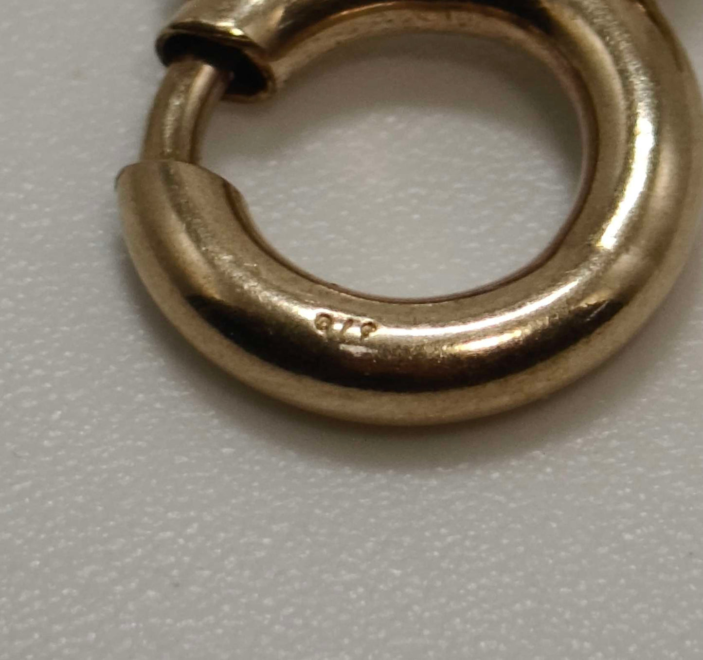 Belcher Chain Necklace 9ct Yellow Gold 19.5 Inch