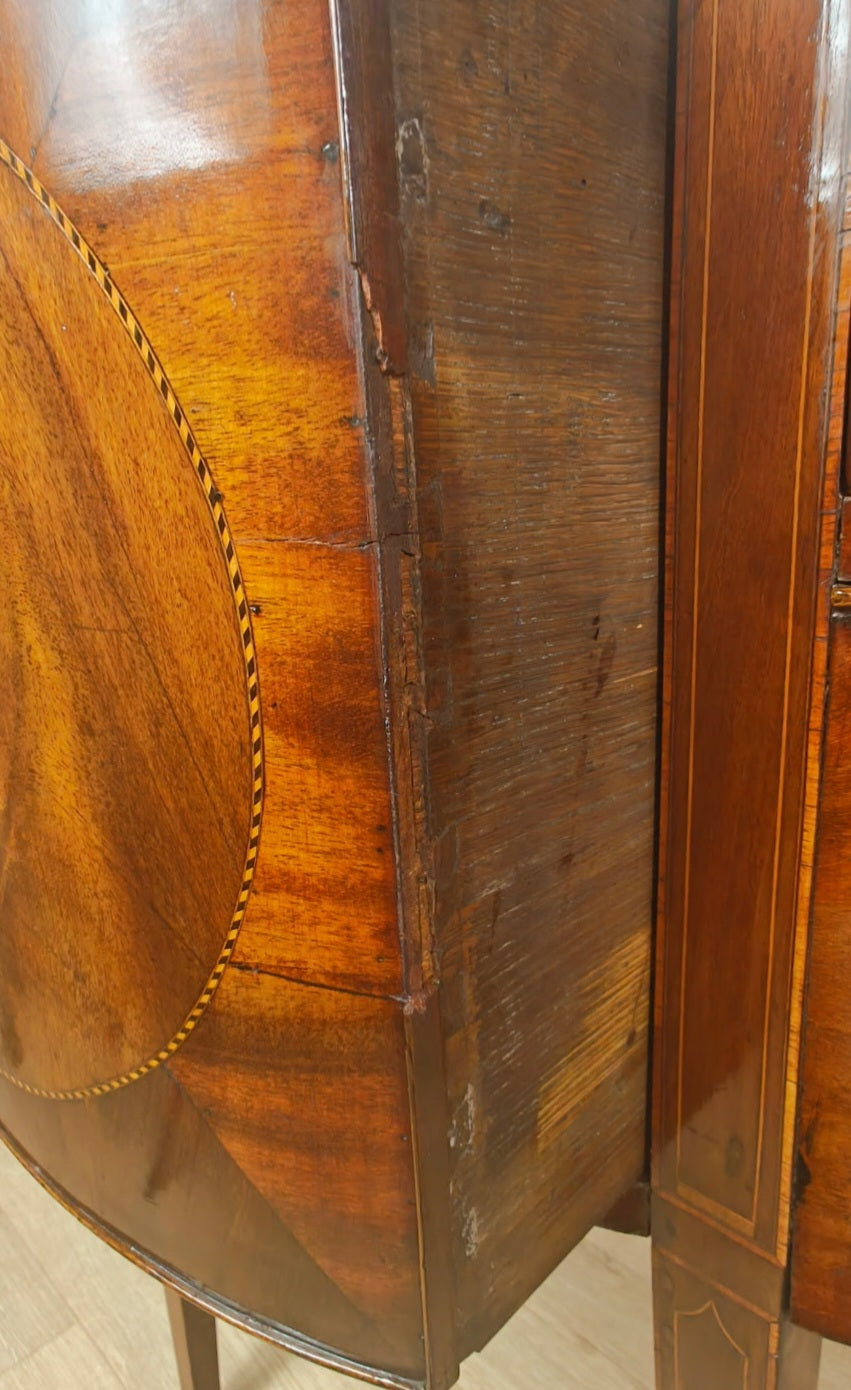 Georgian Sideboard Serpentine Front C1830 English Mahogany Delivery Available