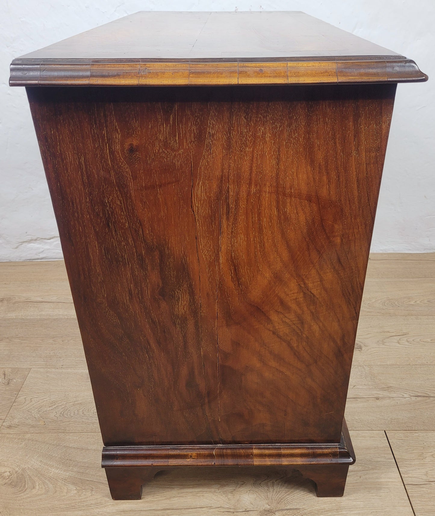 Walnut Writing Desk 18th-Century Style Knee Hole Drawers Delivery Available