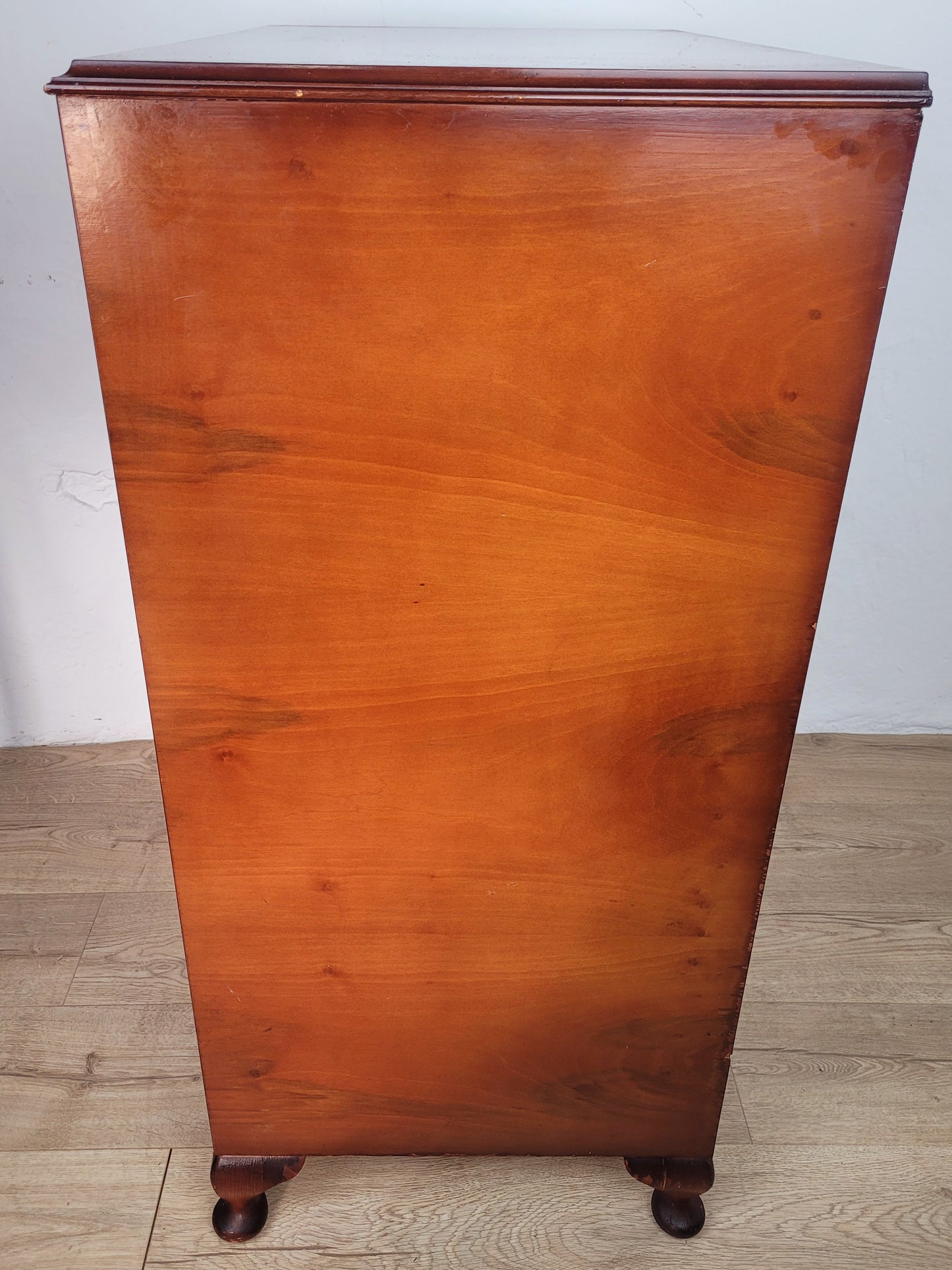 Chest of Drawers 5 Vintage 1950s Mahogany Antique style Delivery Available
