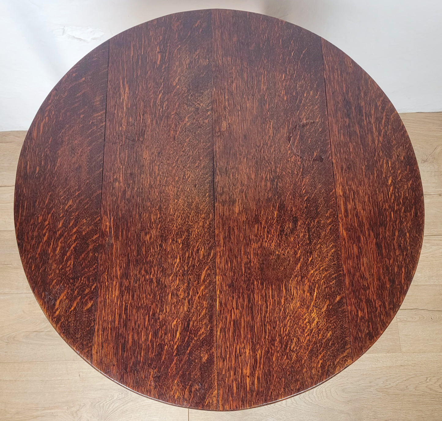 Georgian Tilt Top Table Tripod Occasional Round 18thC Oak Delivery Available