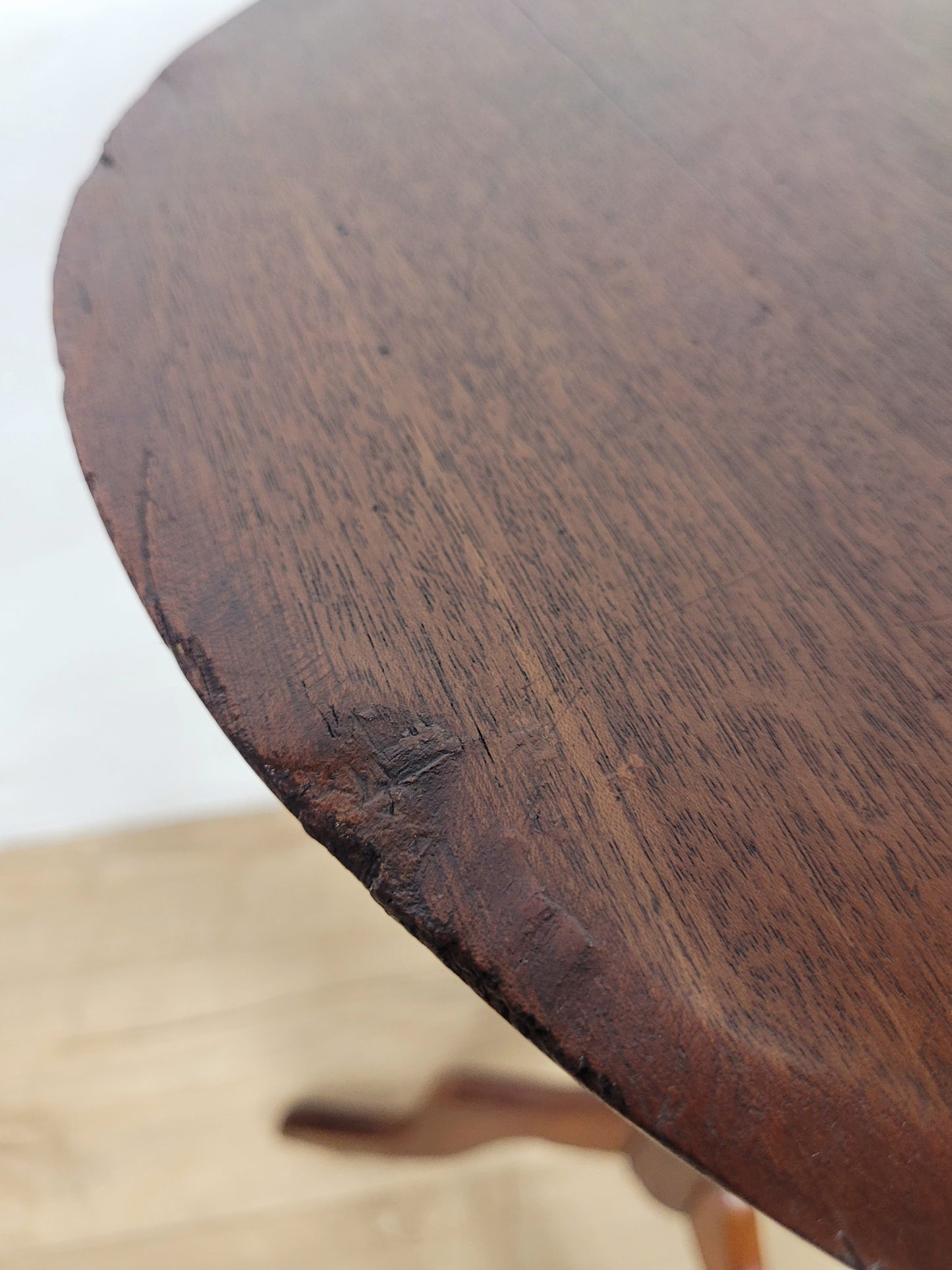 Victorian Tripod Side Table 19thC English Antique Mahogany Postage Available