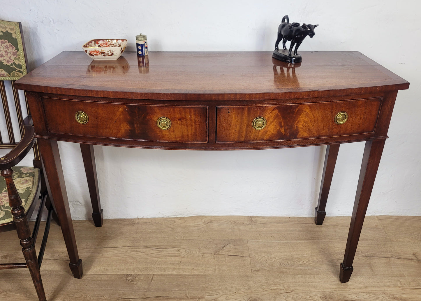 Georgian Style Side Table G.T. Rachstraw Repro 1940s English Delivery Available