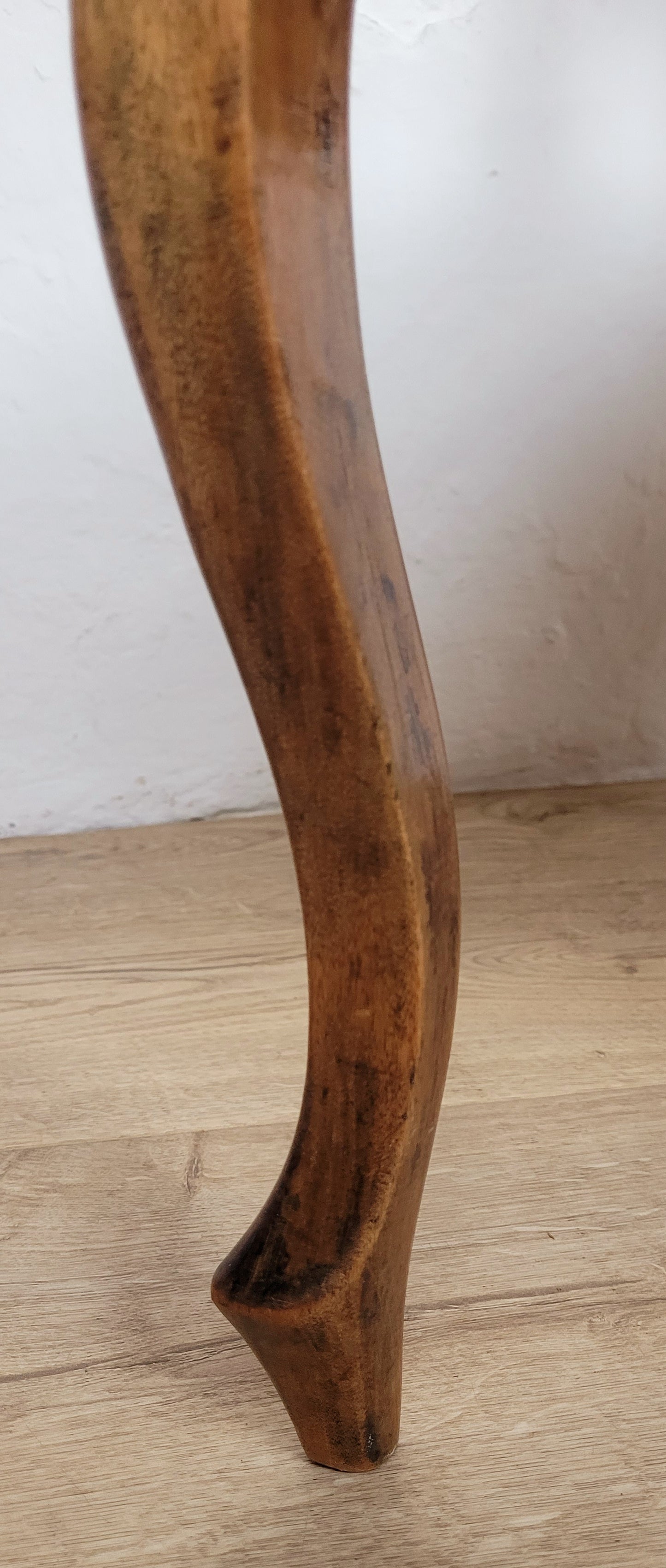 Edwardian Side Chair Carved Floral Beech Cabriole Legs Cream Postage Available