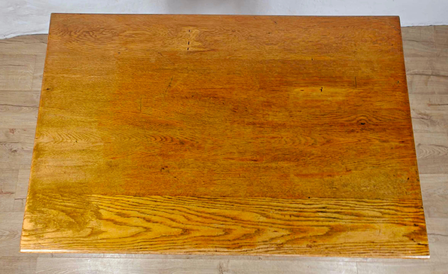 Vintage Military Desk Table Oak Drawer 1930's Country Delivery Available