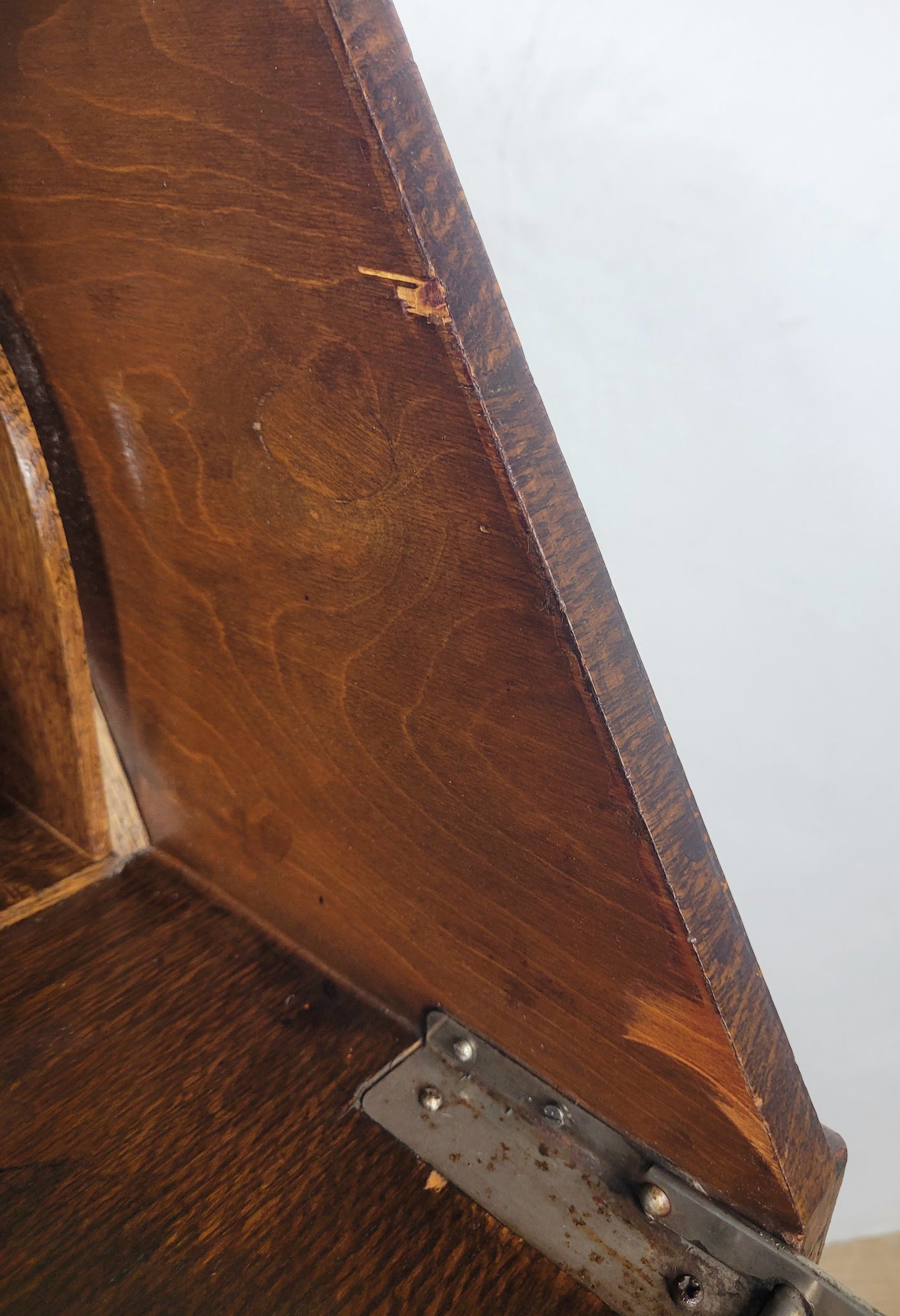 Oak Writing Bureau Desk Vintage 1960's Key & Lock Delivery Available