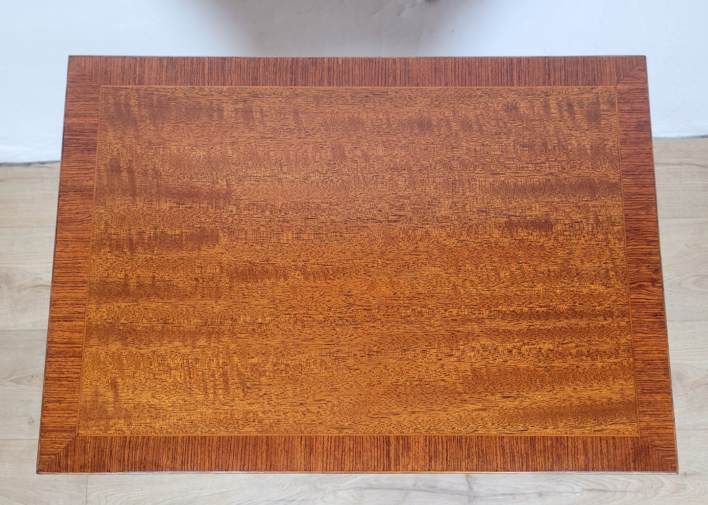 Victorian 3 Nesting Tables Rectangular Mahogany Antique 1900s Postage Available