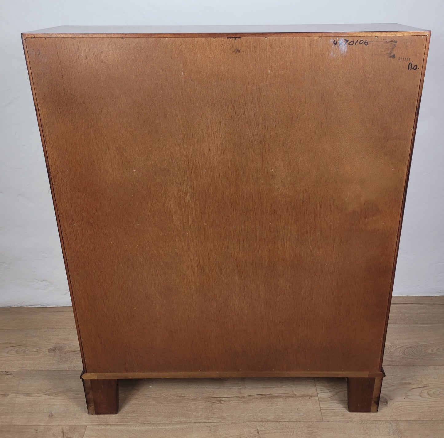 Vintage Writing Bureau Desk Leather 20thC Mahogany 1960s Delivery Available