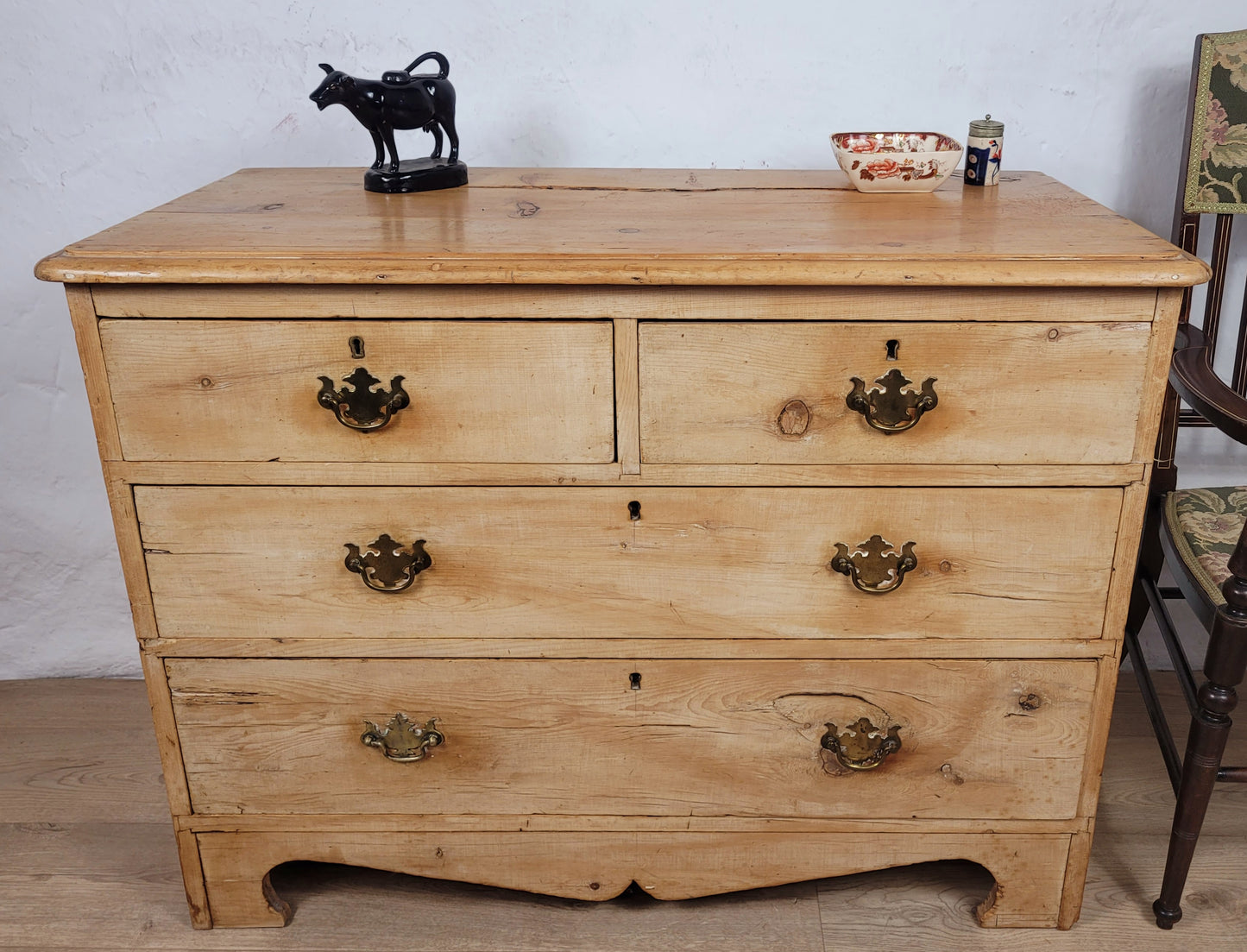 Victorian Chest Of Drawers Pine 2 Over 3 Country Rustic Delivery Available