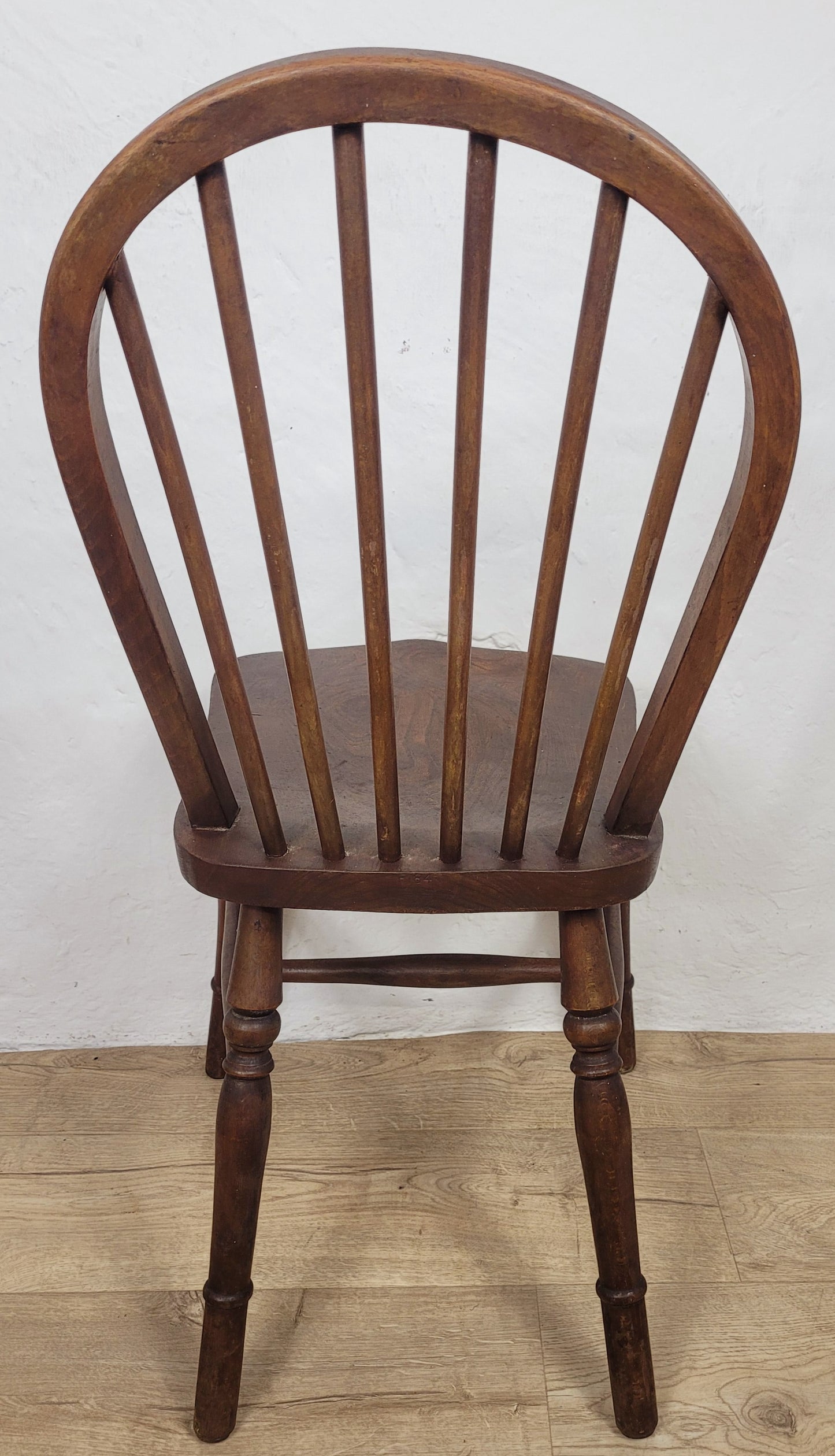 Vintage Kitchen Chair Hoop Back Elm & Birch English 20thC Postage Available