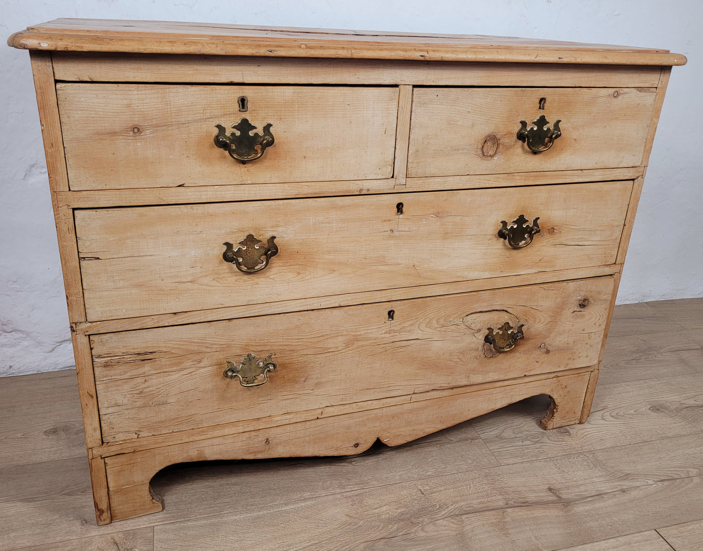 Victorian Chest Of Drawers Pine 2 Over 3 Country Rustic Delivery Available