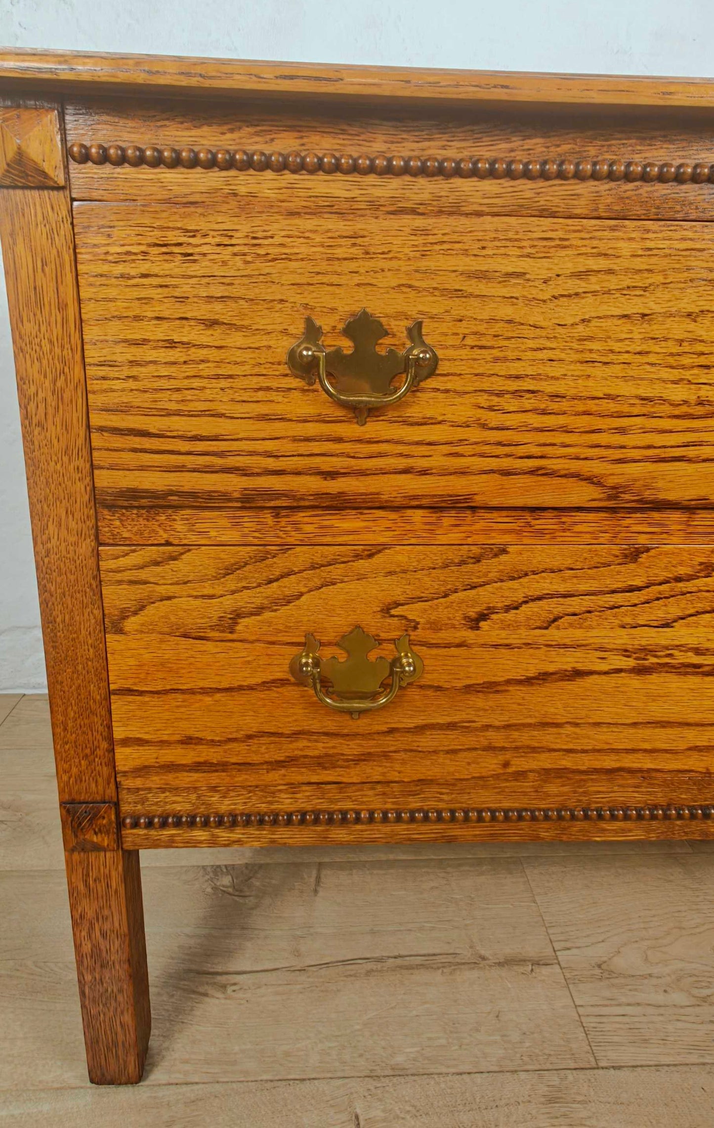 Vintage Chest Of Drawers Oak Carved Country Farmhouse Rustic Delivery Available