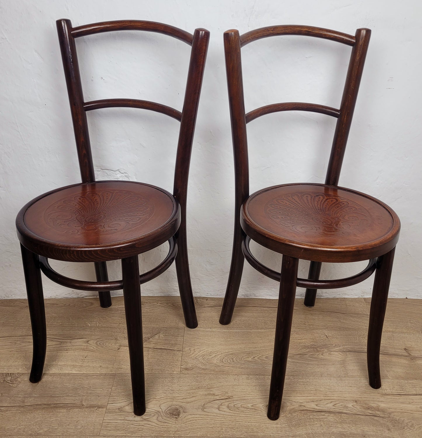 Thonet Style Bentwood Chairs Bistro Cafe 1950's Vintage Postage Available