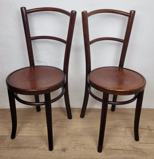 Thonet Style Bentwood Chairs Bistro Cafe 1950's Vintage Postage Available