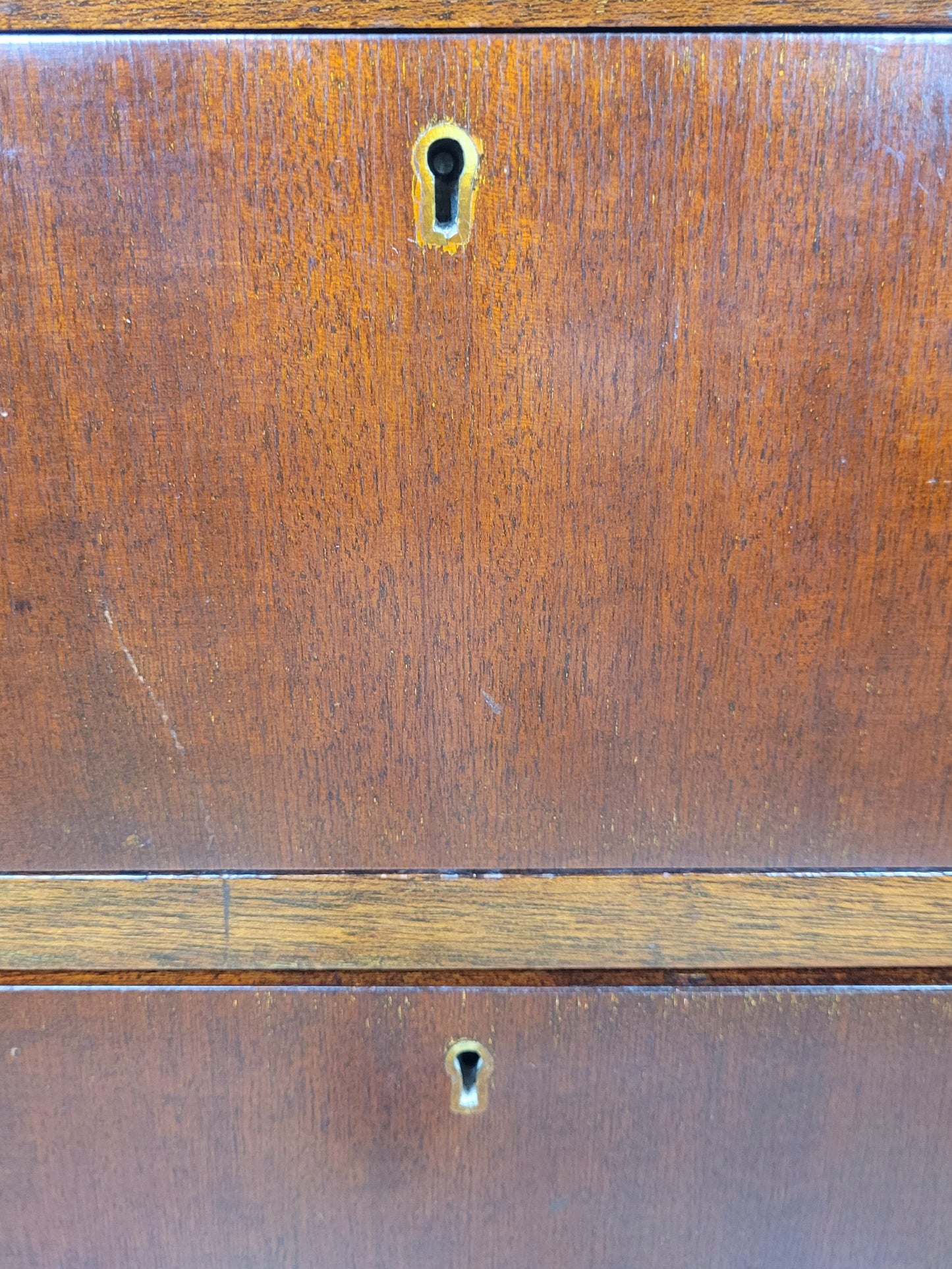 Vintage Writing Desk Bureau Leather 1930s Cabriole Legs Delivery Available