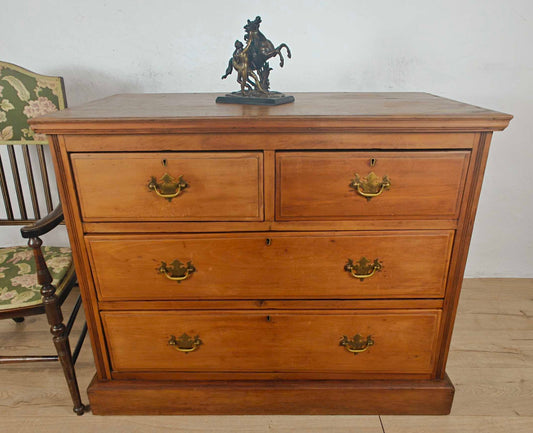 Victorian Chest Of Drawers Pine 2 Over 3 Country Rustic Delivery Available