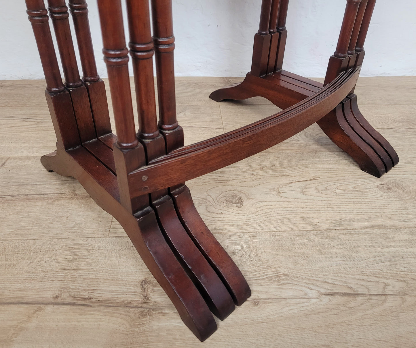 Nest Of Three Tables Rectangular Reproduction Antique Style Postage Available