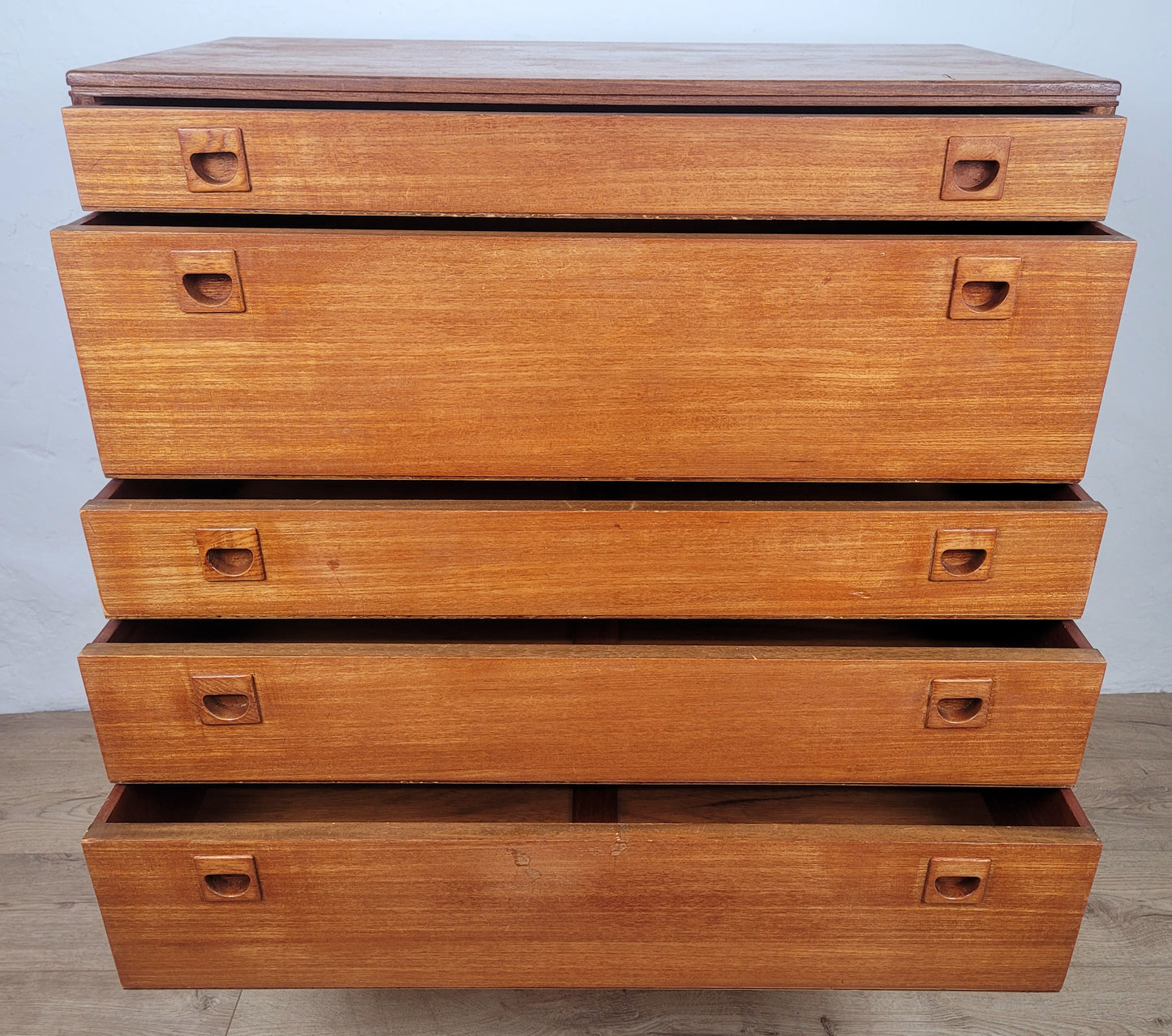 Alfred Cox Teak Chest of Drawers 1960 Post War British Design Delivery Available