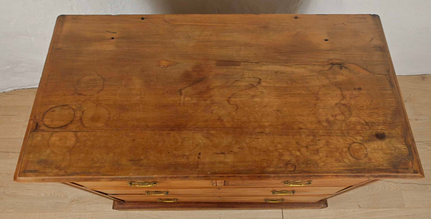 Victorian Chest Of Drawers Pine 2 Over 3 Country Rustic Delivery Available