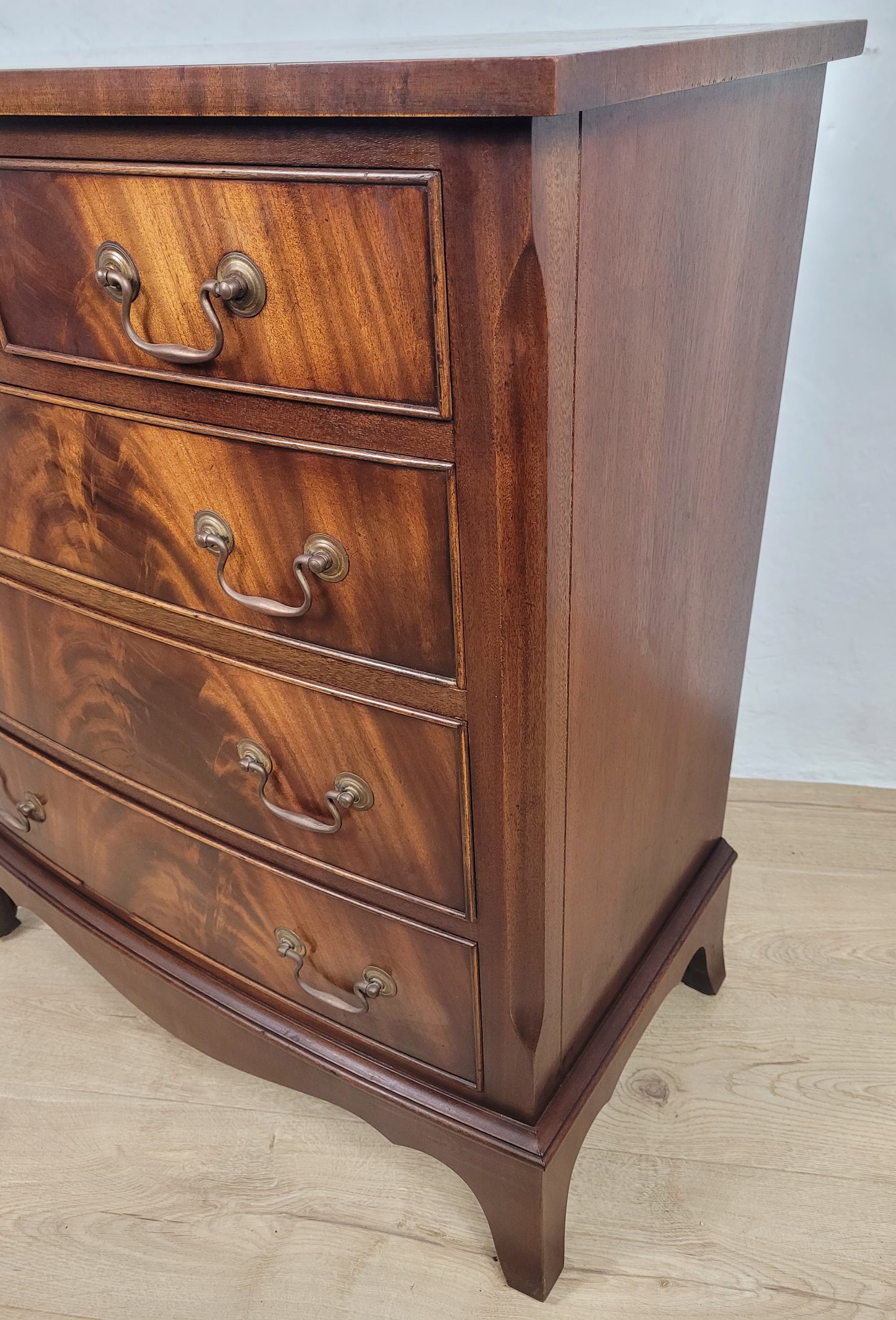 Chest Of Drawers Bevan Funnell Bedroom Vintage 1950s Mahogany Postage Available