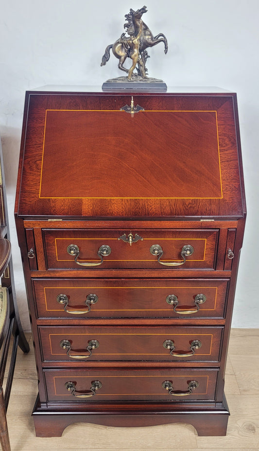 Vintage Writing Bureau Desk Lock & Key Ashmore Furniture Delivery Available