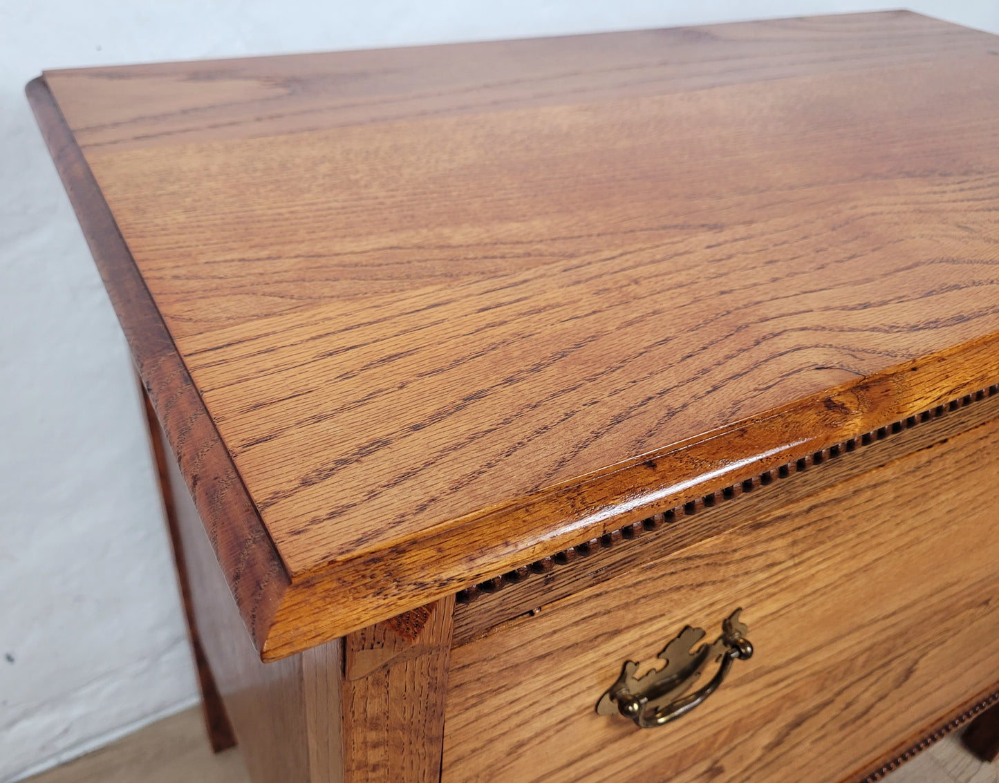 Vintage Chest Of Drawers Oak Carved Country Farmhouse Rustic Delivery Available