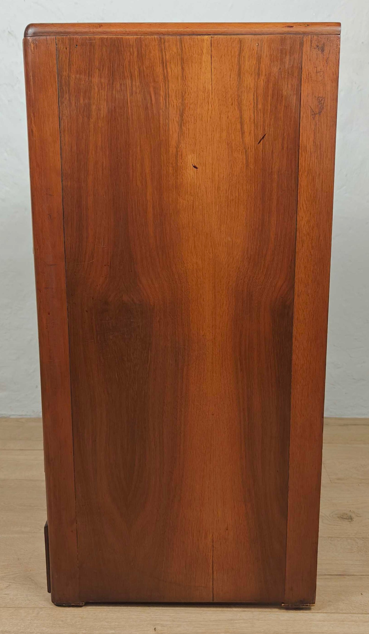 Vintage Bedside Cabinet B&E Furniture Walnut Mid 20th-Century Postage Available