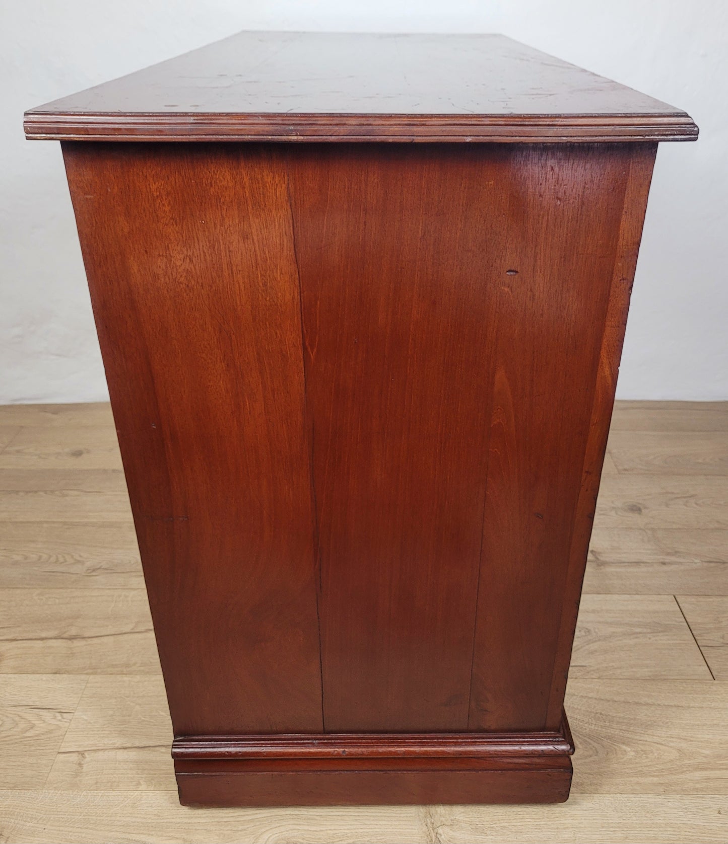 Edwardian Chest of Drawers Walnut 2 Over 3 1910s Drop Handles Delivery Available