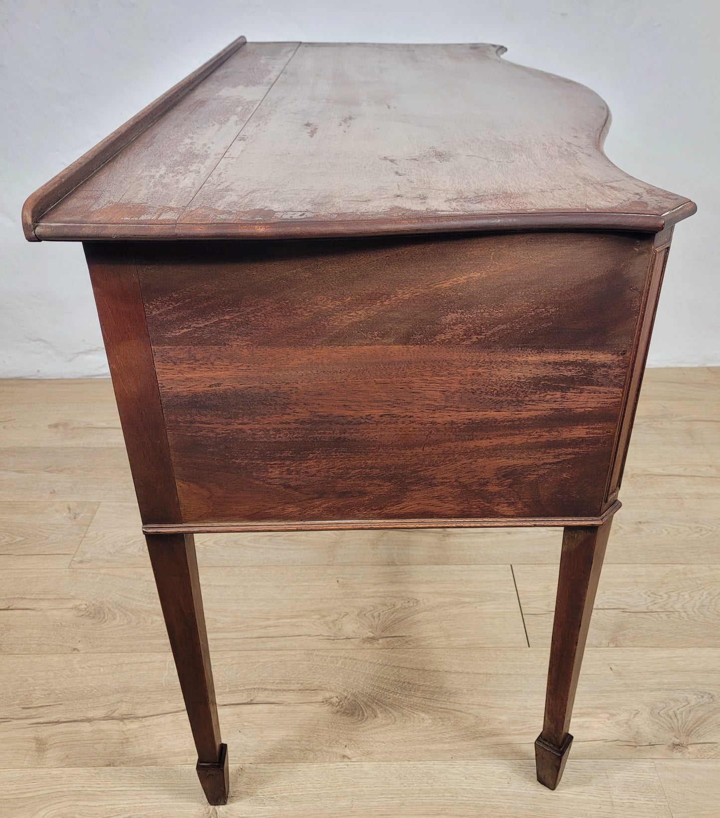 Victorian Ladies Dressing Table Serpentine Antique 1900s Delivery Available