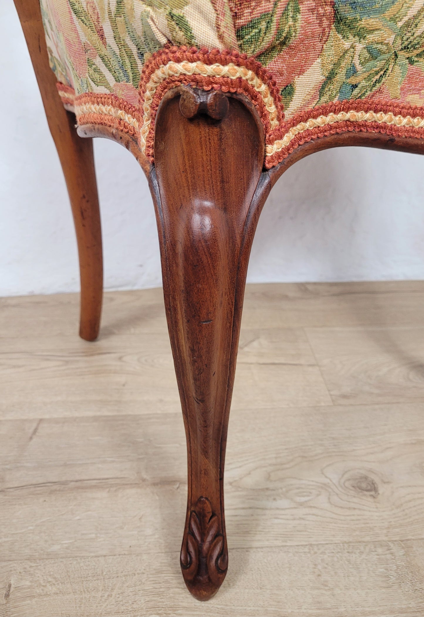 Victorian Balloon Back Chairs Antique Upholstered Cabriole Leg Postage Available