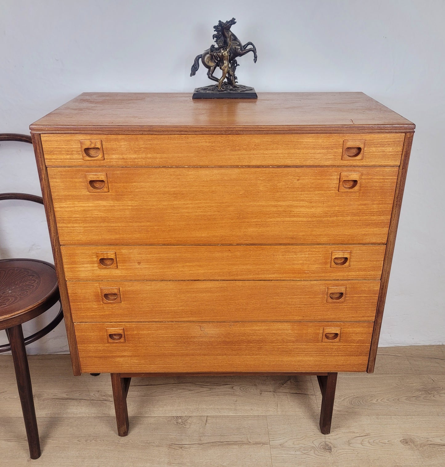Alfred Cox Teak Chest of Drawers 1960 Post War British Design Delivery Available