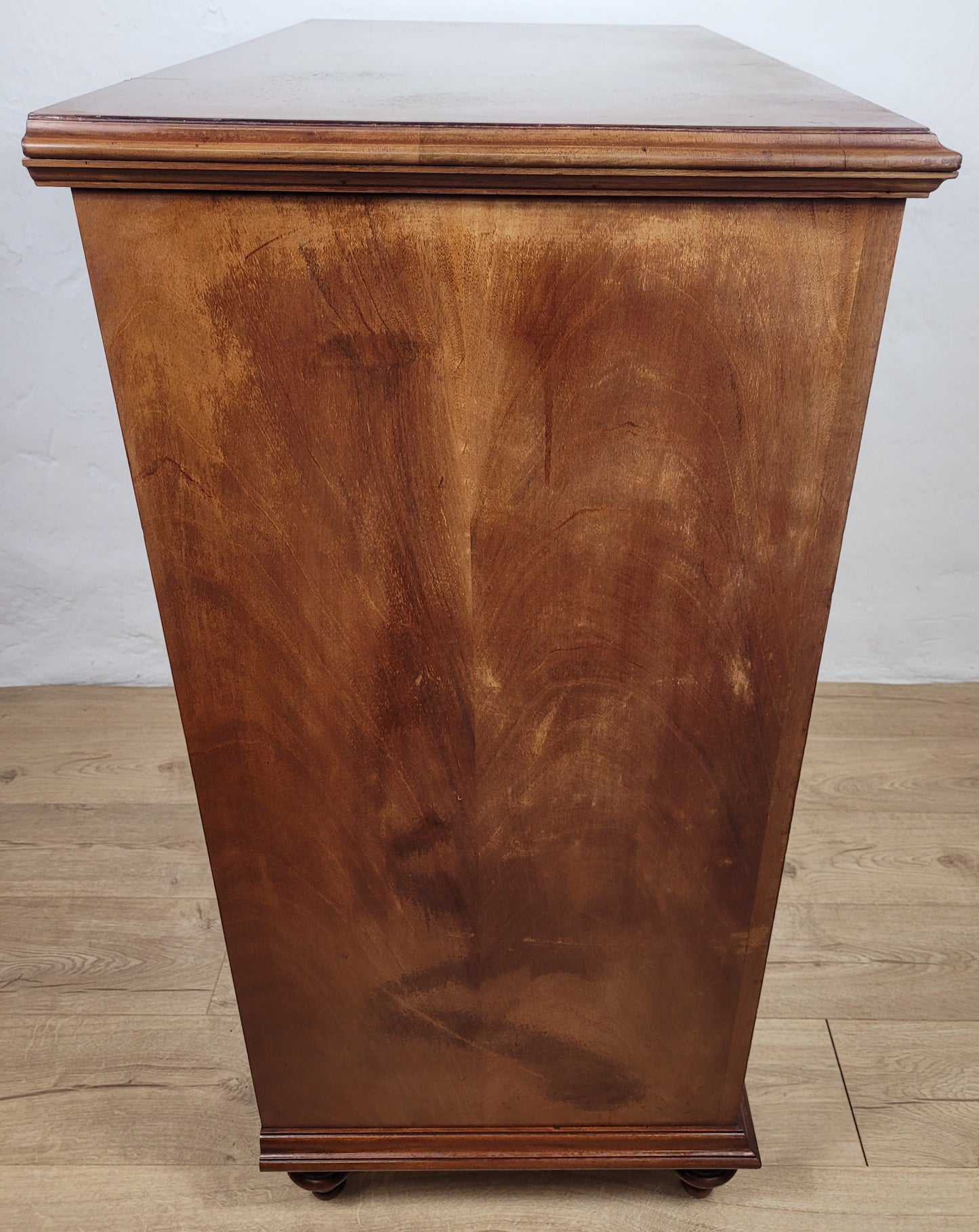 Edwardian Chest of Drawers 2 Over 3 1910s Drop Handle Antique Delivery Available