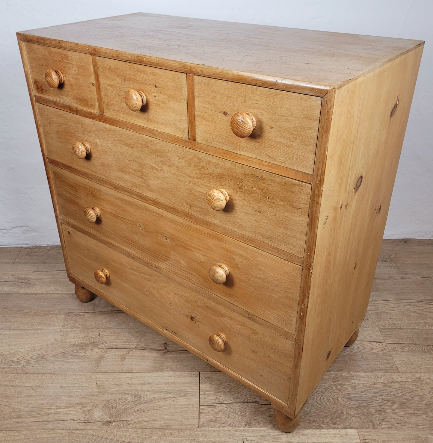 Victorian Chest Of Drawers 3 Over 3 Pine Country Rustic Delivery Available