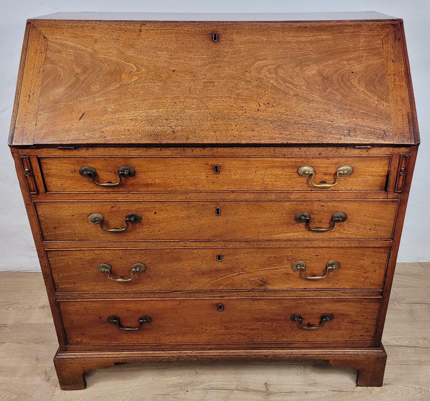 Georgian Writing Bureau Desk Oak 18thC Antique English Delivery Available