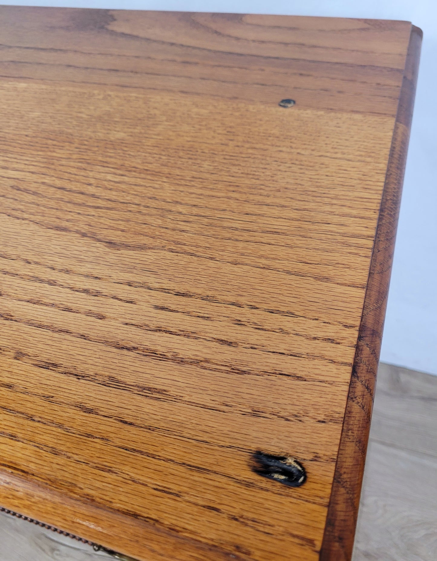 Vintage Chest Of Drawers Oak Carved Country Farmhouse Rustic Delivery Available