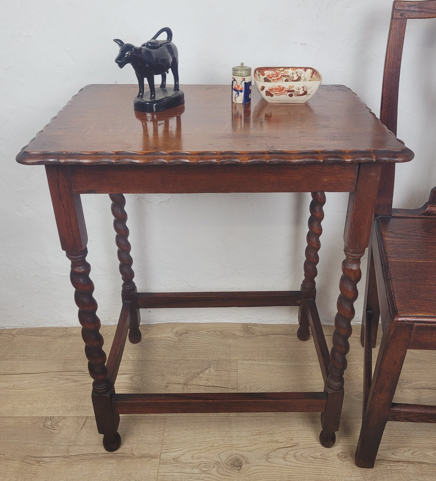 Victorian Occasional Table Barley Twist Country English Postage Available